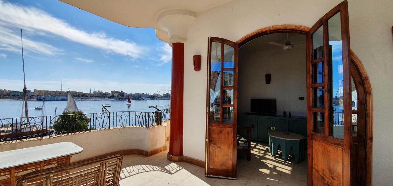 Ferienwohnung Nile View Panoramique And Garden West Bank Luxor Exterior foto