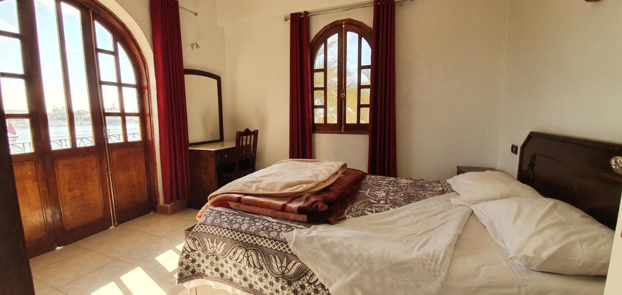 Ferienwohnung Nile View Panoramique And Garden West Bank Luxor Exterior foto